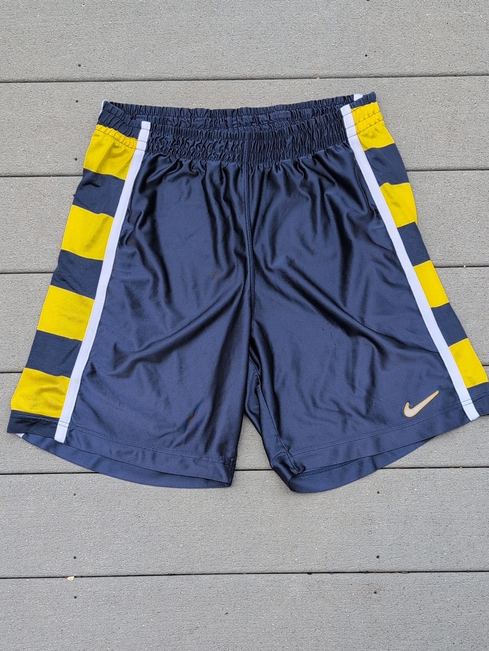 Nike Team Y2K Basketball Shorts Nike Blue And Gold Shorts
